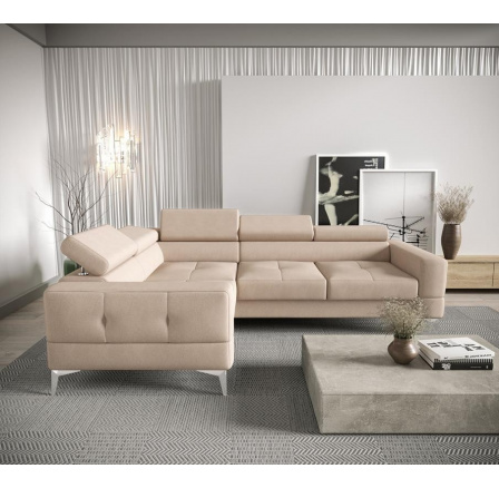 Rohová sedací souprava TOSCANIA 250x180 - levá, béžová Rohová sedací souprava TOSCANIA 250x180 - levá, béžová