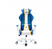 Herní křeslo One 2.0 Small Aqua Blue modro bílé