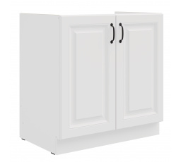 Dolní skřínka STILO - 80 ZL 2F BB, Bílá/Bílá