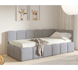 Postel TUNIS 200 x 90, nízký bok, Paros 5, Pravá