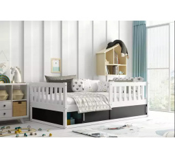 Dětská postel SMART s matrací, Bílá