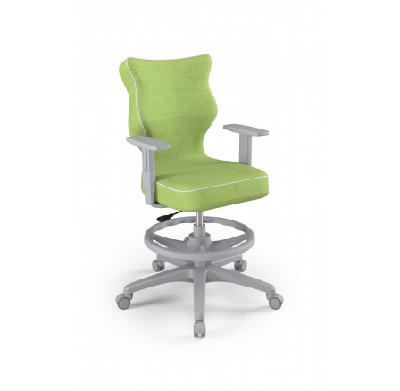 Kancelářské křeslo DUO , šedá Visto 05 velikost 6 WK+P