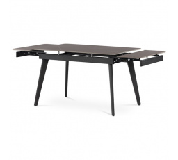 Jídelní stůl rozkládací 120-150x80 cm, keramika, mramor, HT-405M GREY
