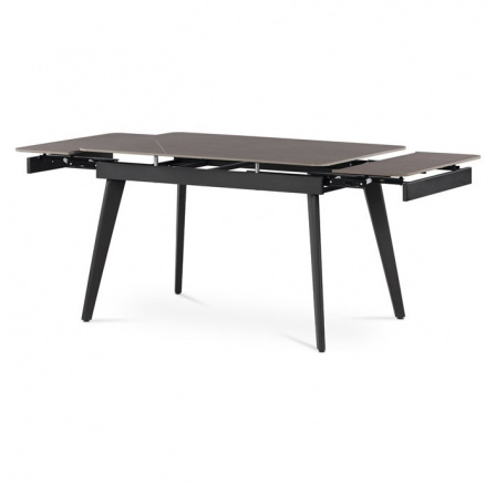 Jídelní stůl rozkládací 120-150x80 cm, keramika, mramor, HT-405M GREY