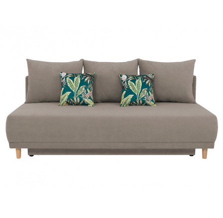 Pohovka RINA LUX  3DL, Print malpki 400916.101 green