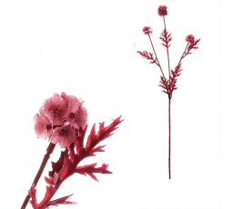 Hlaváč drobnokvětý - umělý řezaný, červená barva