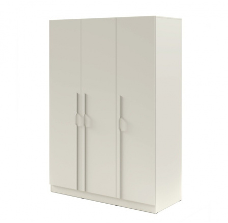 Skříň BRAGA 2 s kovovými madly a šuplíky Kašmír