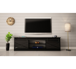 Tv komoda GRANERO, Černá