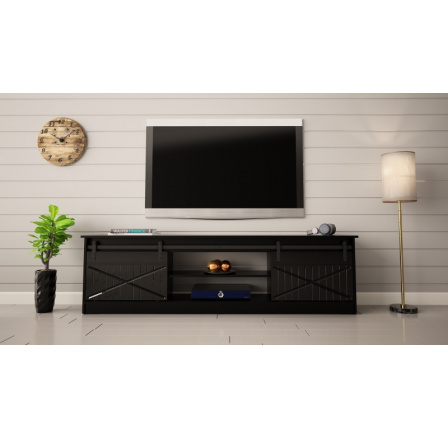 Tv komoda GRANERO, Černá