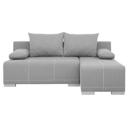 Rohová sedací souprava BIRU, LUX 2DL.RECMU, Faro 4 grey