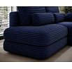 Ripeli Corner Sofa Bed with Storage, Dark Blue Velvet, Right-Hand Facing Modullo 40 180x128 Right 1