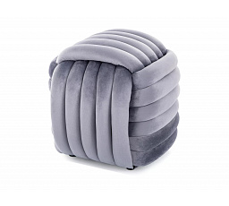 Taburet BRUNI, Velvet Šedá