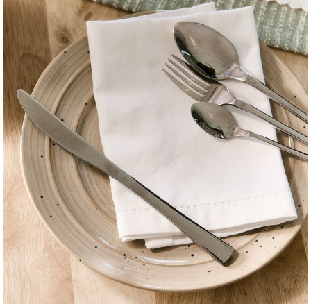 Nůž BRONN stříbrný 23 cm 890777