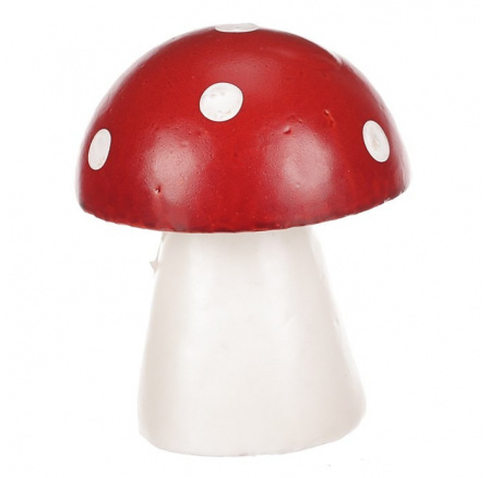 Houba plastová - malá, muchomůrka červená, cena za 1 ks