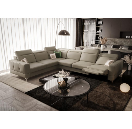 Rohová sedací souprava MALIBU MAX , relax 320x250 přírodní kůže - pravá Rohová sedací souprava MALIBU MAX , relax 320x250 přírodní kůže - pravá