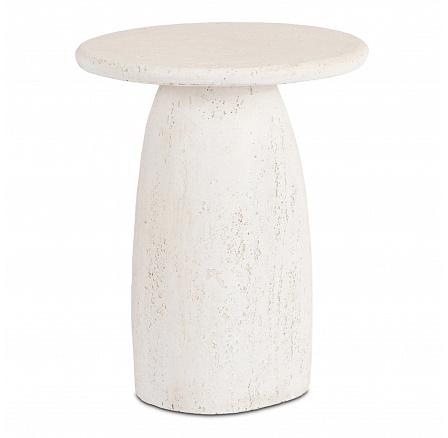 Stolek REES 49 cm Krémová/Béžová Moderní Stolek REES 49 cm Krémová/Béžová Moderní