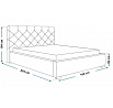 Postel B11 R 140 x 200, Kronos 9