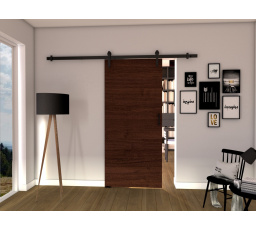 Posuvné dveře LOFT A80, Wenge/Černá