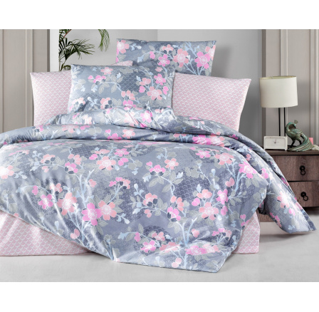 Bavlněný povlak na polštář Sarah pink 50x70