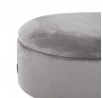 Lavice LAYLA GREY 91,5x41x46.5 cm