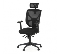 Kancelářská židle, asynchronní mechanismus, černá, KA-Q8250 BK