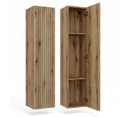 Závěsná koupelnová skříňka Torio 1D dub evoke