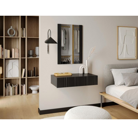 ISLA toaletka černý mat (1 ks)=1 str. ) ISLA toaletka černý mat (1 ks)=1 str. )