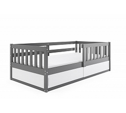 Dětská postel SMART s matrací, Grafit