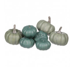 Dýně plastová - mix velikostí, modro-zelené, cena za balení (12 ks)