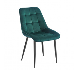 Židle velvet - Riviera 38 zelená J262-1 (B)