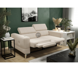 Sofa TOSCANIA II , relax 185 cm - krémová