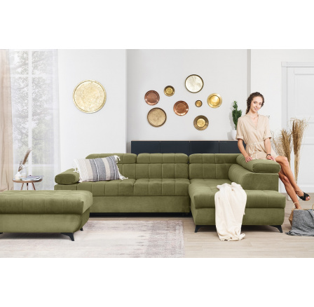 Rohová sedací souprava Dragonis Salvador 8 Agmamito  Strana pravá