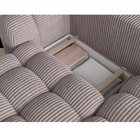 Cozion Corner Sofa Bed with Storage, Light Grey Velvet, Right-Hand Facing Modullo 03 202x140 Right 1 Cozion Corner Sofa Bed with Storage, Light Grey Velvet, Right-Hand Facing Modullo 03 202x140 Right 1