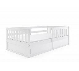 Dětská postel SMART s matrací, Bílá