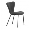 Jídelní židle, šedá, látka, CT-S8010 GREY2