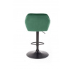 Barová židle H103, zelený Velvet