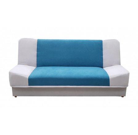 ALASKA pohovka Dilja 07 světle šedá boky / Dilja 78 tyrkys střed (FE) - kolekce"E" (K250) ALASKA pohovka Dilja 07 světle šedá boky / Dilja 78 tyrkys střed (FE) - kolekce"E" (K250)