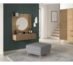 Toaletní stolek ENTSIAN 85, Dub Artisan