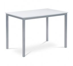 Jídelní stůl 110x70cm, mdf, bílá, GDT-202 WT