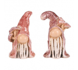 Skřítek keramický - na postavení, mix 2 druhů, cena za 1 ks