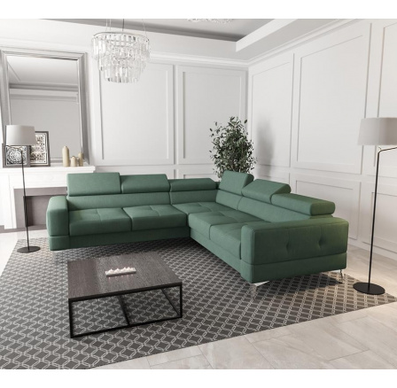 Rohová sedací souprava TOSCANIA MAX 250×250 - pravá, olivová Rohová sedací souprava TOSCANIA MAX 250×250 - pravá, olivová