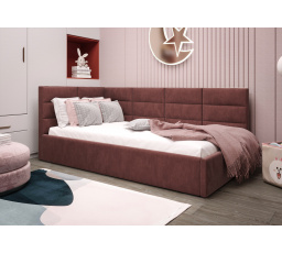 Postel ZAZU - volitelný odstín - levá strana