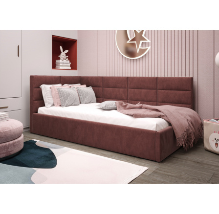 Postel ZAZU - volitelný odstín - levá strana