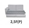 Rohová sedací souprava WALL STREET 2,5F-R-1