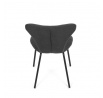 Jídelní židle, šedá, látka, CT-S8010 GREY2