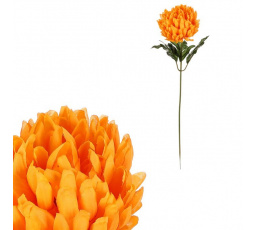 Chryzantéma - umělá řezaná květina, žlutá