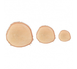 Březové kolečko - pr. 16 cm, přírodní, cena za balení (3 ks)