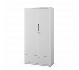 Kovová modulární multifunkční skříň s šuplíkem MEGANT 1850 x 900 x 400 mm