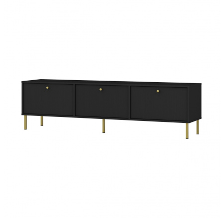 TV komoda Tomila 303/2, černý grafit