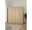 Šatní skříň BIRGER 053, Jackson hickory